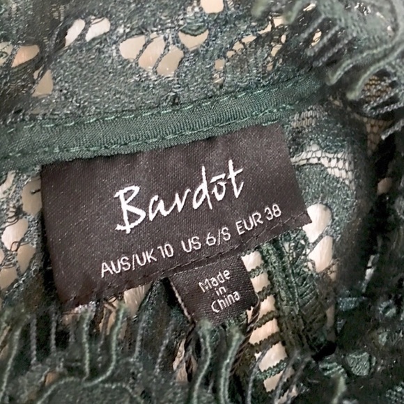 NWT Revolve x Bardot Forest Lace Panel Dress - Picture 4 of 8